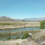 Captación de agua para tratamiento y distribución en la V región - Rio Aconcagua sector las Vegas